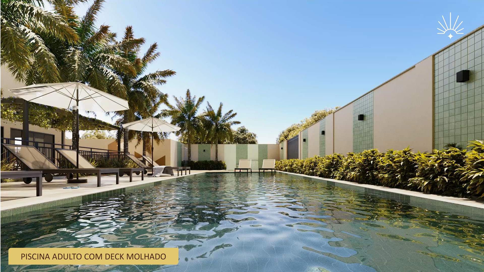 Área de piscina